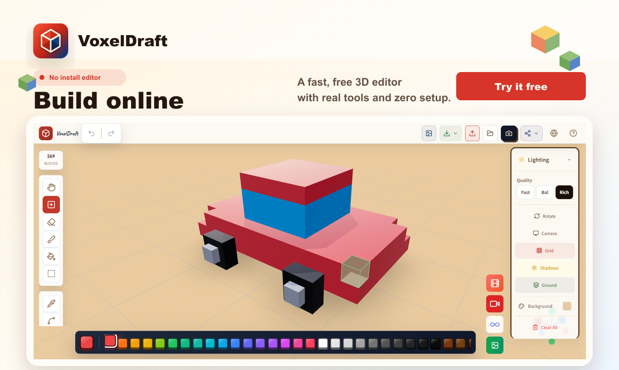 How to Make Voxel Art in Your Browser: A 5-Step Beginner Guide